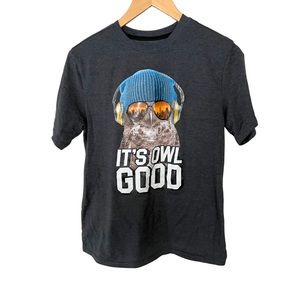 EUC Boys Wonder Nation Owl Graphic T-Shirt